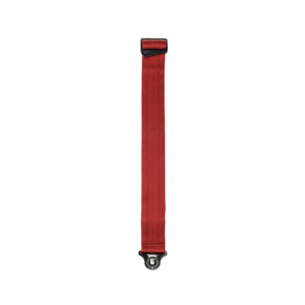 D'Addario Planet Waves Auto Lock Guitar Strap | Nylon | Blood Red - Image 2