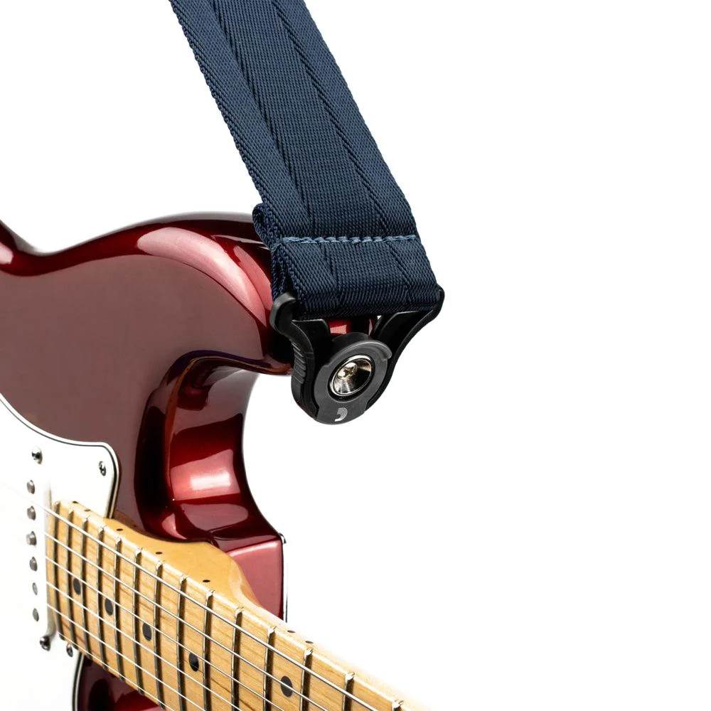 D'Addario Planet Waves Auto Lock Guitar Strap | Nylon | Midnight Blue