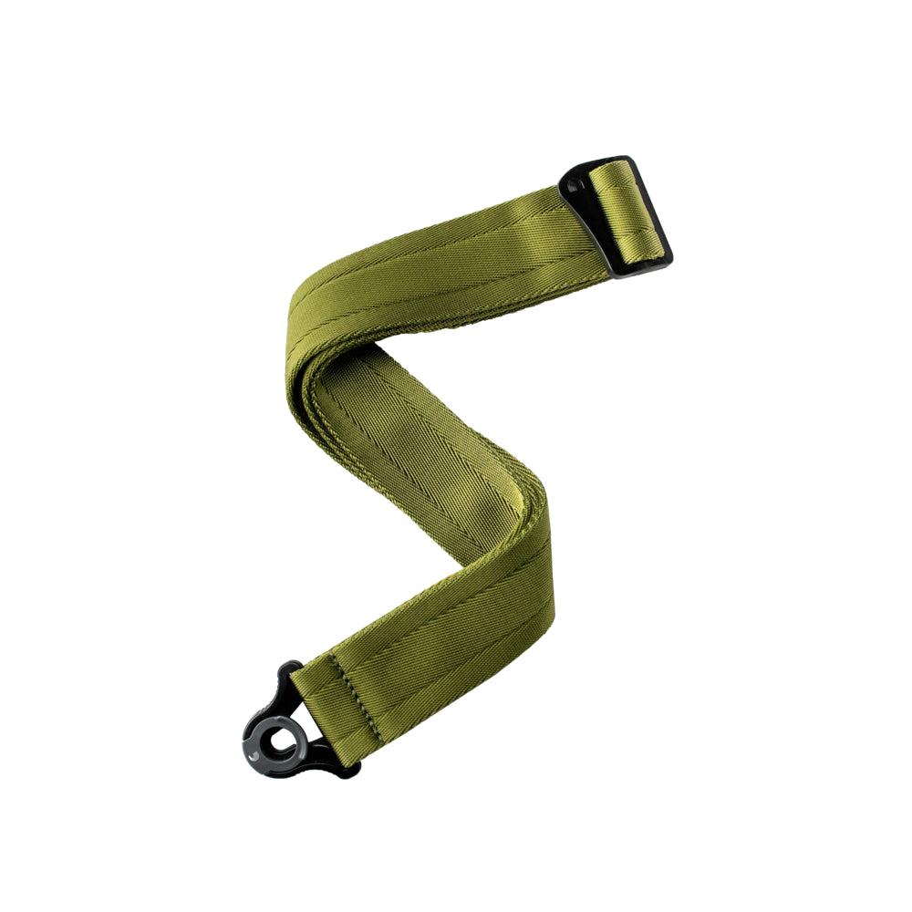 D'Addario Auto-Locking Nylon Guitar Strap | Moss Green (2") - Image 2