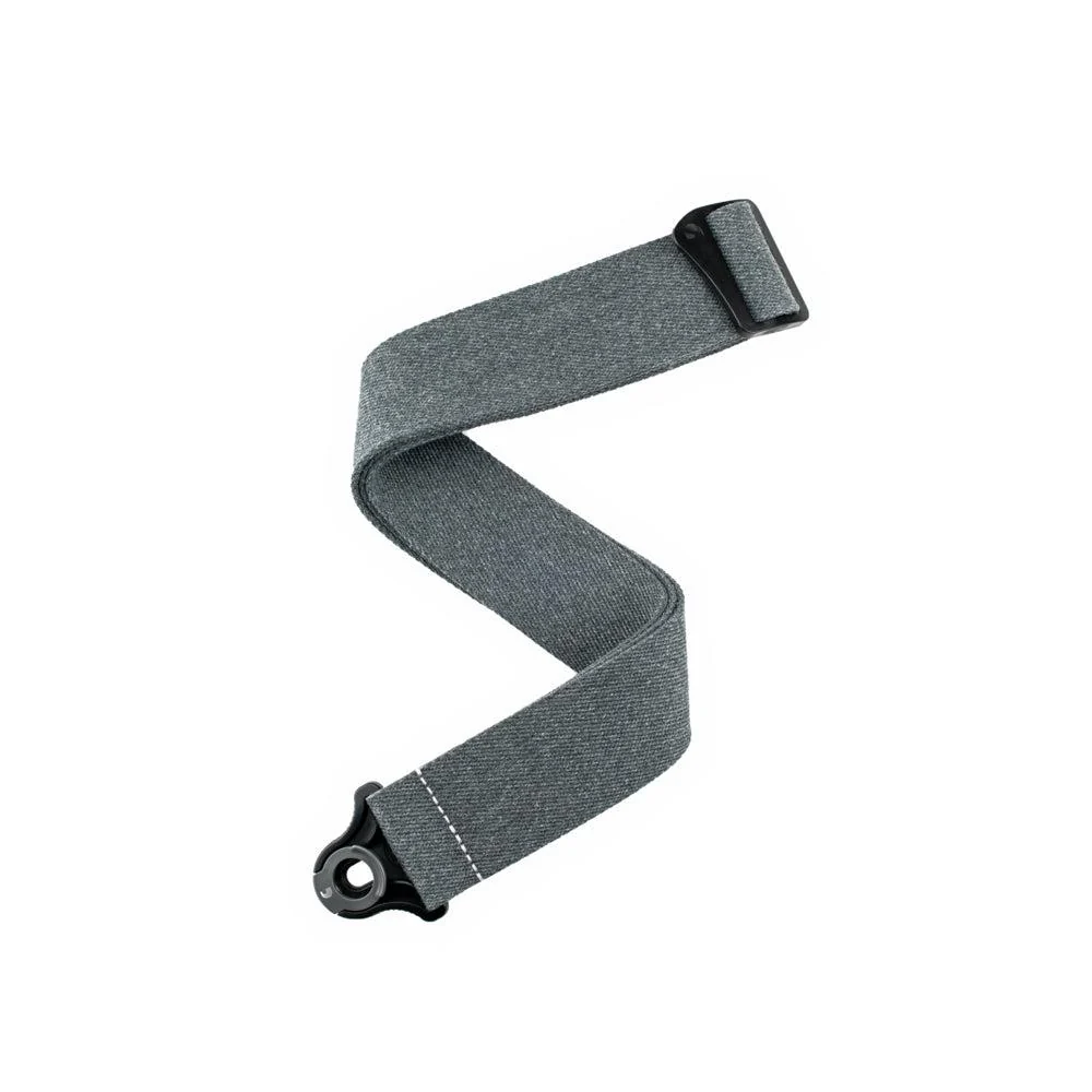 D'Addario Auto-Locking Nylon Guitar Strap | Skater Grey (2") - Image 4