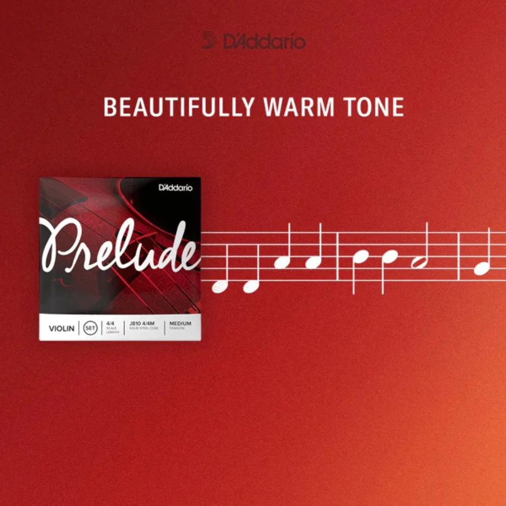 D'Addario Prelude Cello String Set | 3/4 Scale (Medium Tension) - Image 4