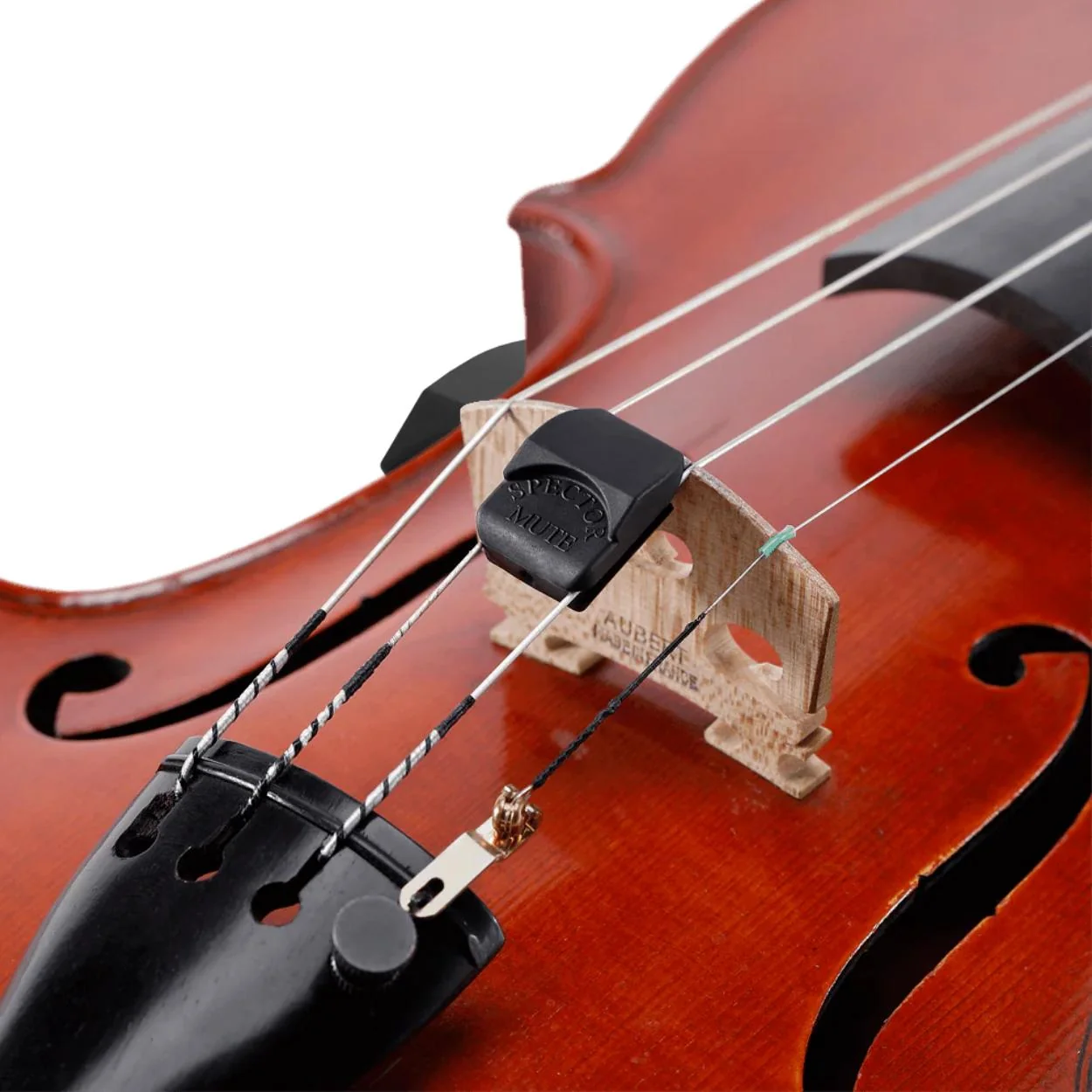 D'Addario Spector 4/4 Violin Mute | Black - Image 2