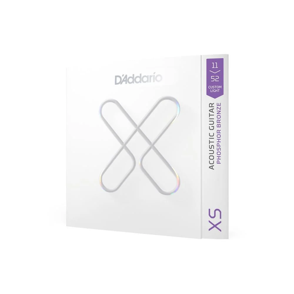 D'Addario XS Phophor Bronze Acoustic Guitar Strings | 11-52
