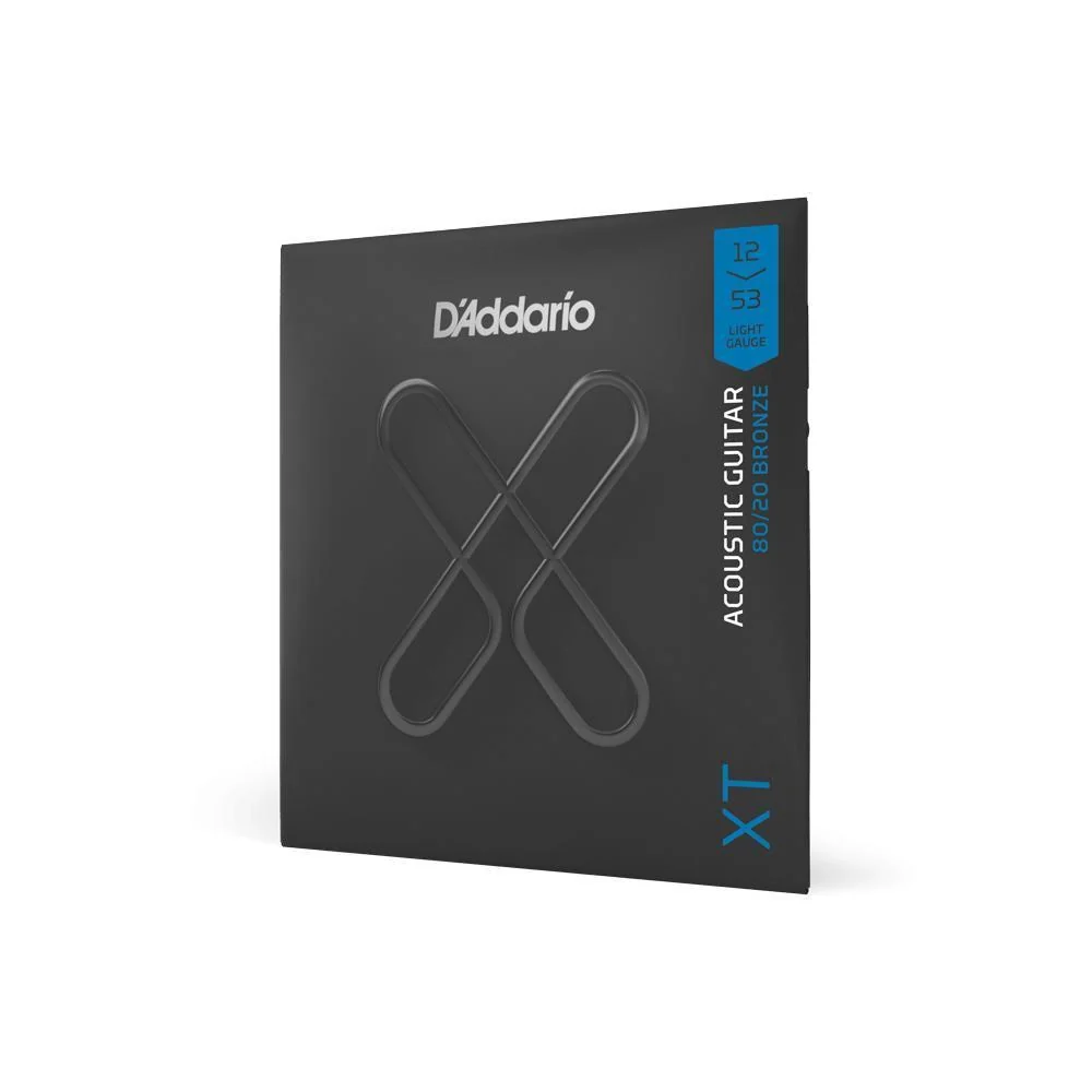 D'Addario XT 80/20 Bronze Acoustic Guitar Strings | 12-53