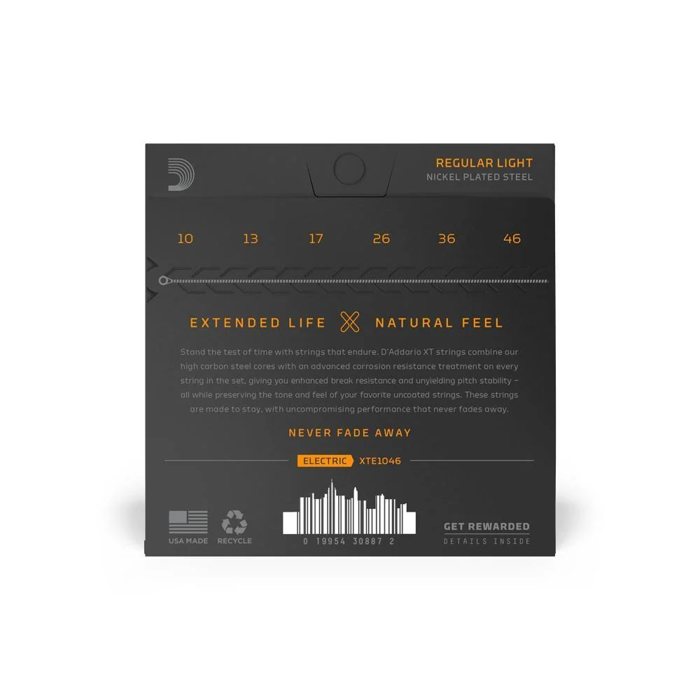 D'Addario XT Electric Guitar Strings | 10-46 - Image 2