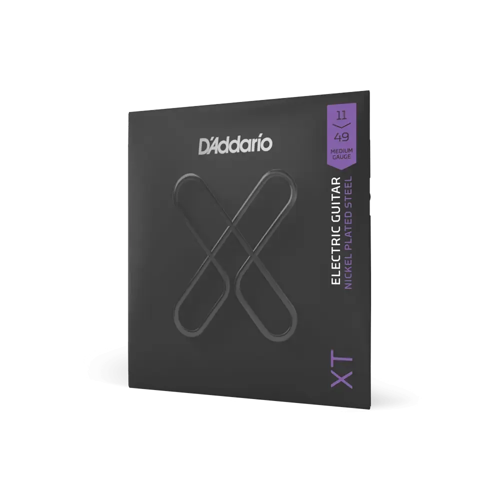 D'Addario XT Coated Electric Guitar Strings | 11-49 (Medium)