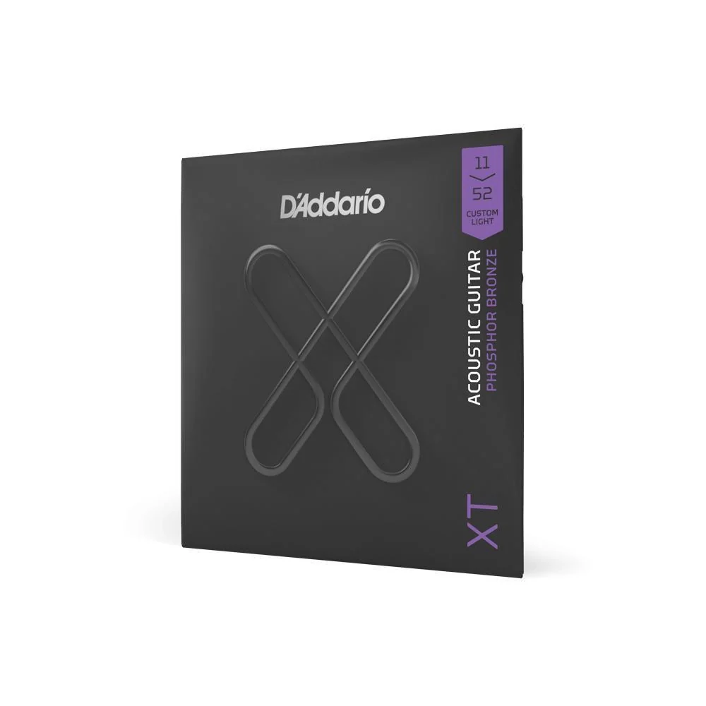 D'Addario XT Phosphor Bronze Acoustic Strings | 11-52