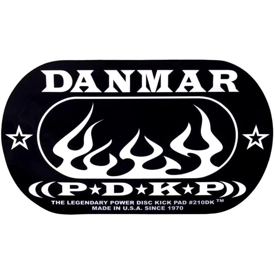 Danmar Double Kick Impact Pad | Flames - Image 2