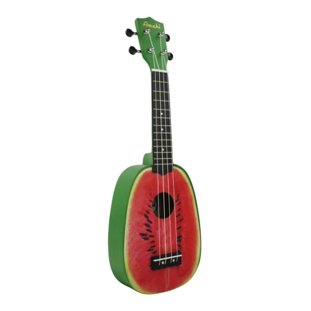 Amahi Soprano Ukulele | Pineapple Shape w/ Watermelon Design