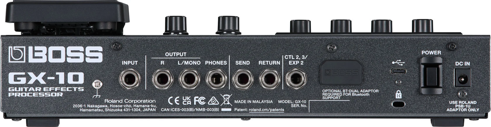 *DEMO* Boss GX-10 Guitar Effects Processor - Image 3