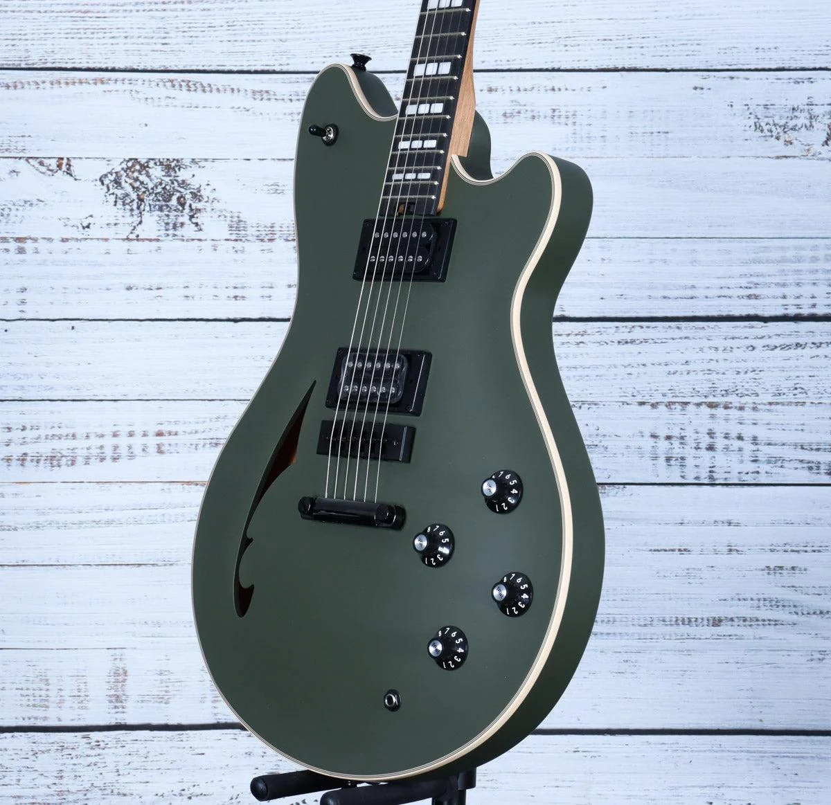*DEMO* EVH SA-126 Special Electric Guitar | Matte Army Drab - Image 5