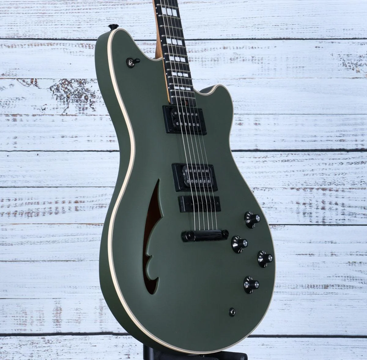 *DEMO* EVH SA-126 Special Electric Guitar | Matte Army Drab - Image 6