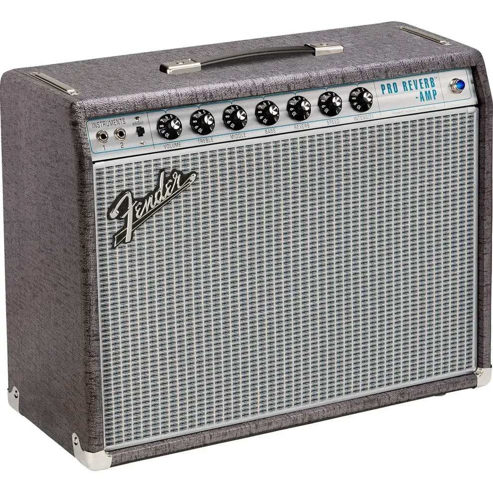 *DEMO* Fender FSR 68 Custom Pro Reverb Amp | Pewter Redback