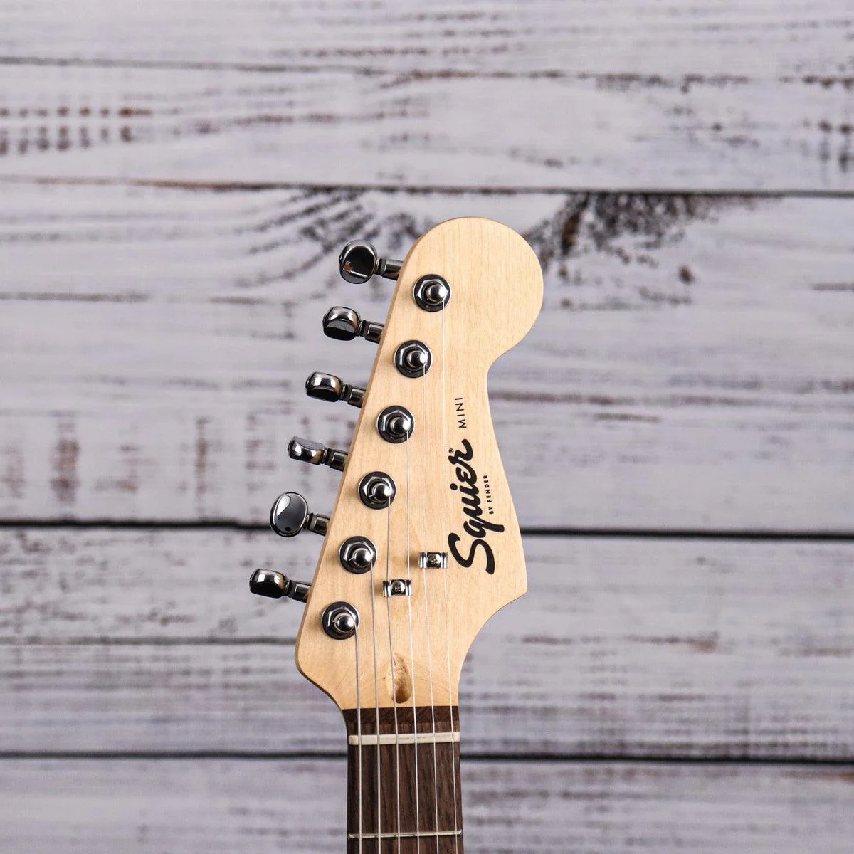 *DEMO* Squier Mini Strat V2 Electric Guitar | Black - Image 5
