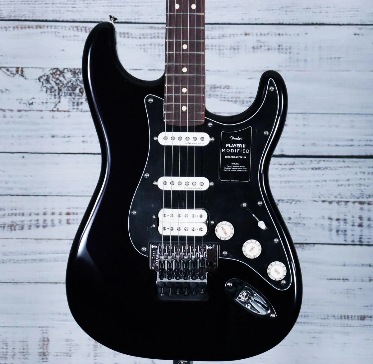 *DEMO* Fender Player II Modified Stratocaster HSS Electric Guitar w/Floyd Rose | Dusk