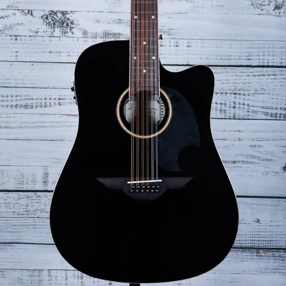 *DEMO* H. Jimenez LGD1 Standard Series Guitarra Doble | Glossy Black