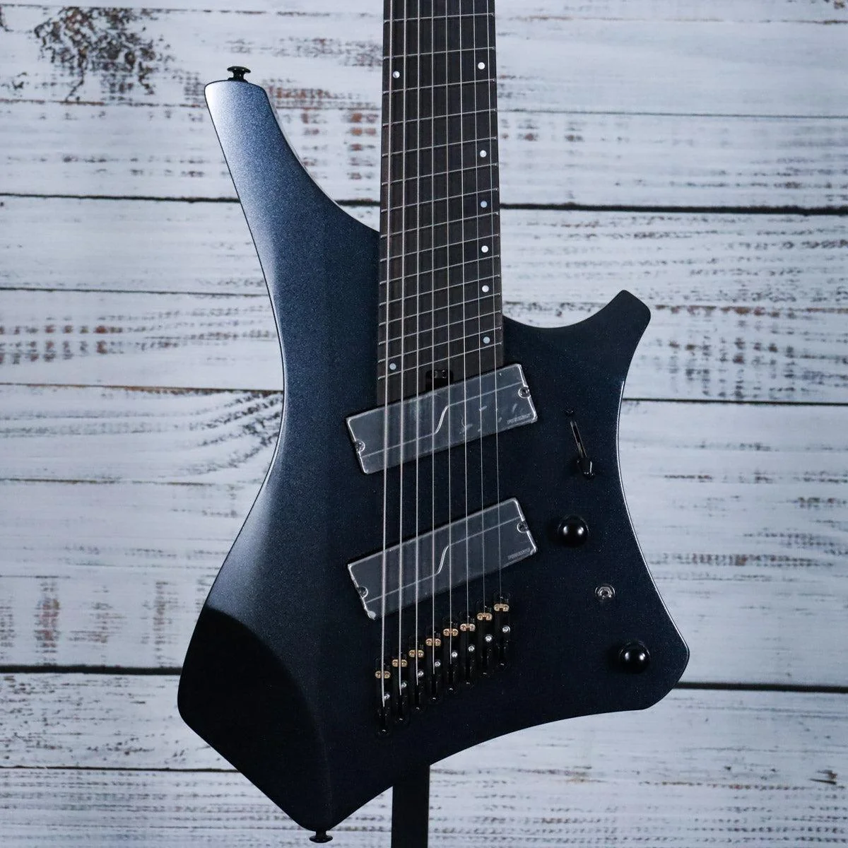 *DEMO* Ibanez A528 Alpha Series 8str Electric Guitar | Iron Pewter