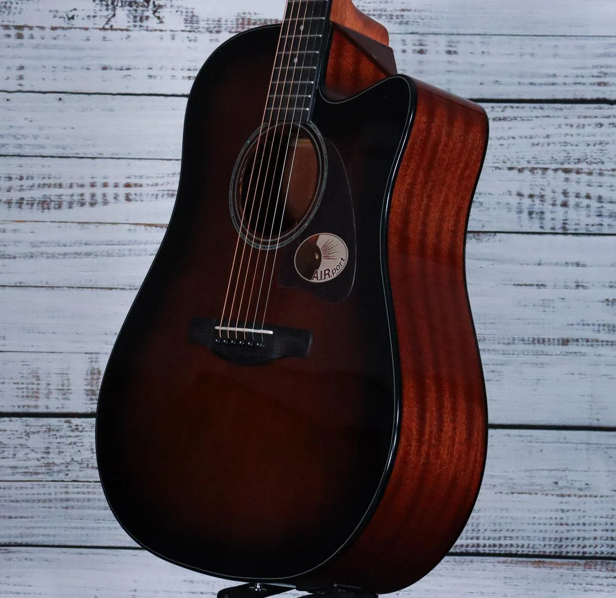 *DEMO* Ibanez AAD51CE Acoustic Guitar | Dark Violin Sunburst High Gloss - Image 5