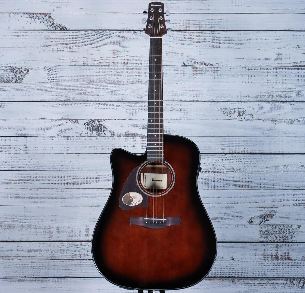 *DEMO* Ibanez AAD51LCE Acoustic Guitar | Dark Violin Sunburst High Gloss - Image 4
