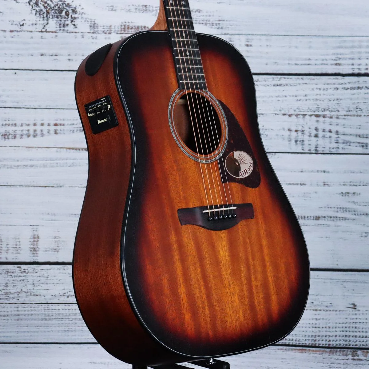 *DEMO* Ibanez AAD54E Acoustic Guitar | Open Pore Mahogany Sunburst - Image 4
