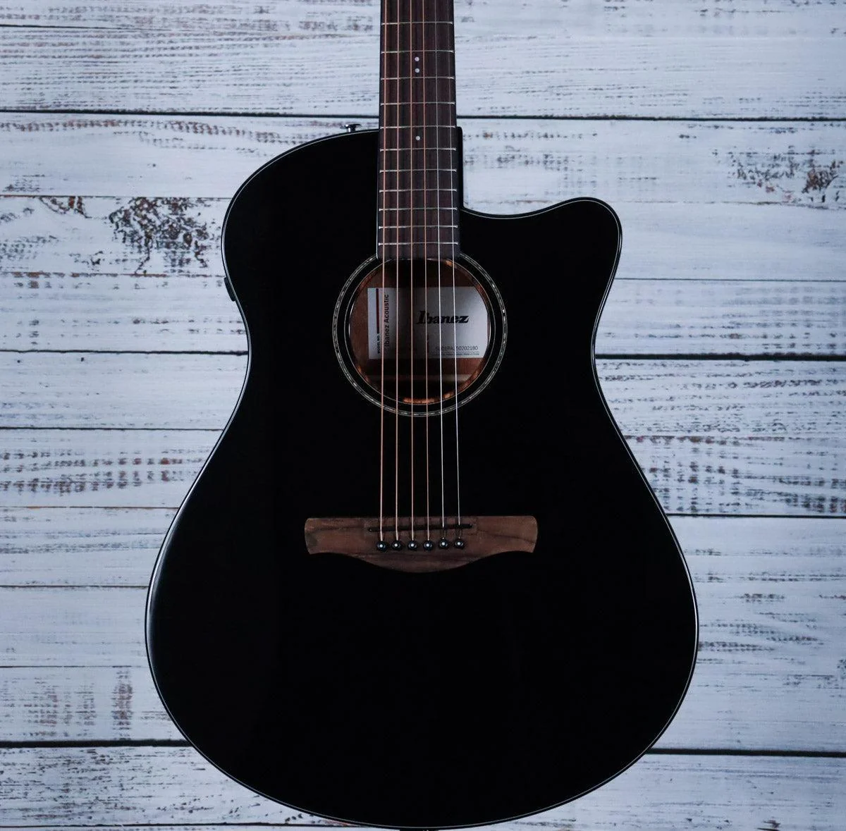 *DEMO* Ibanez AAM340CE Acoustic Guitar | Rustic Black High Gloss