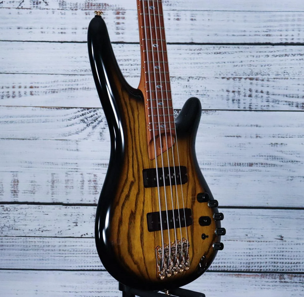 *DEMO* Ibanez SR4505 Prestige 5str Bass | Desert Sunset Burst - Image 5