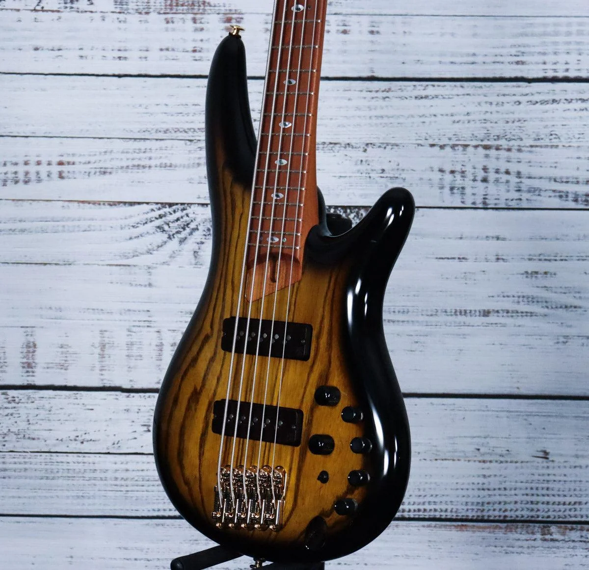 *DEMO* Ibanez SR4505 Prestige 5str Bass | Desert Sunset Burst - Image 6