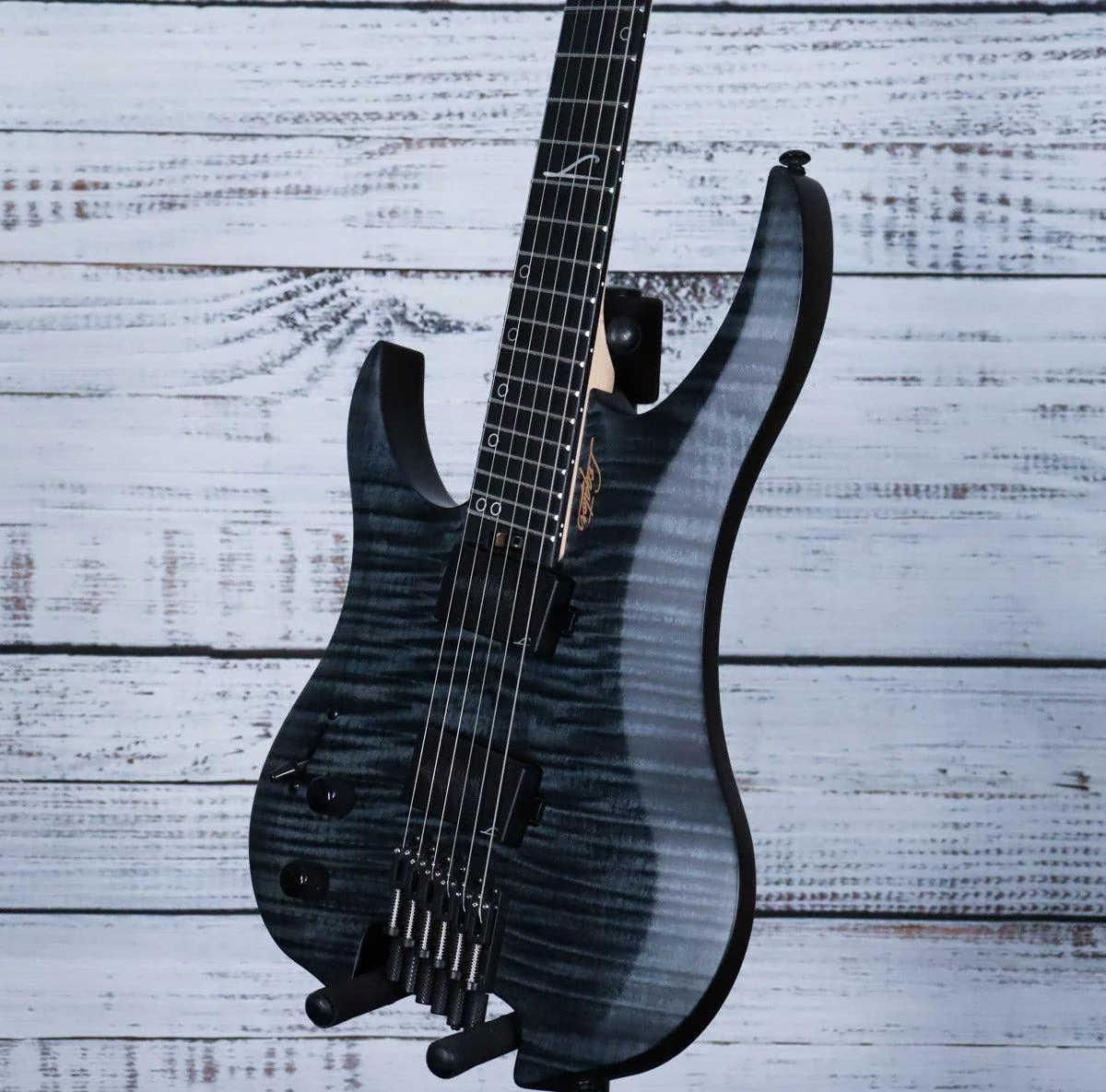 Legator Ghost G6FSSL Left-Hand Electric Guitar | Black Flame - Image 5