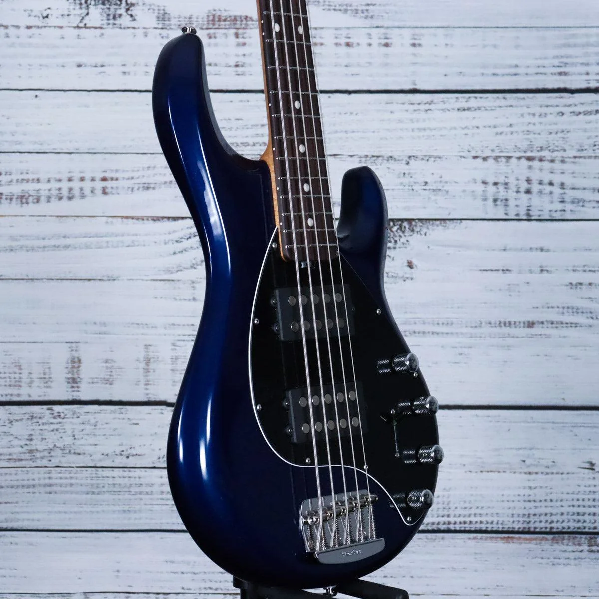 *DEMO* Music Man Stingray Special 5 HH | Butane Blue - Image 4
