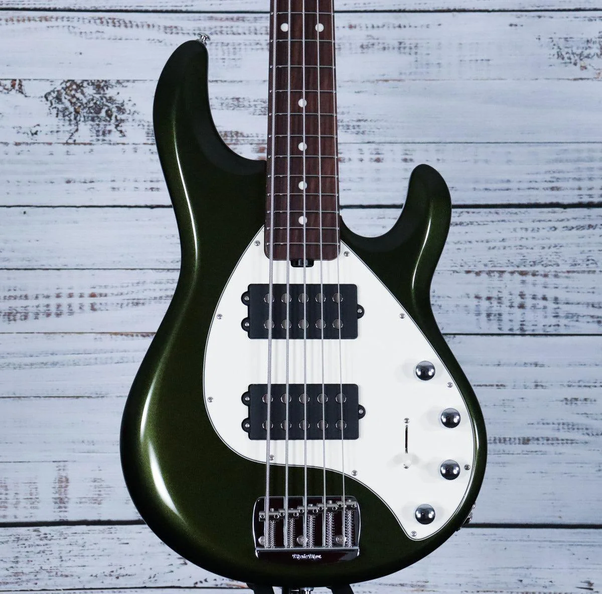 *DEMO* Music Man Stingray Special 5 HH | Fallout Green