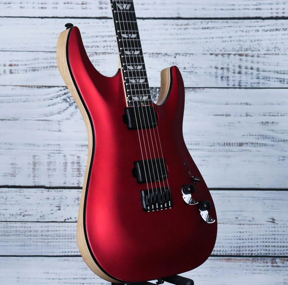*DEMO* Schecter C-1 SLS Custom | Racing Red - Image 4