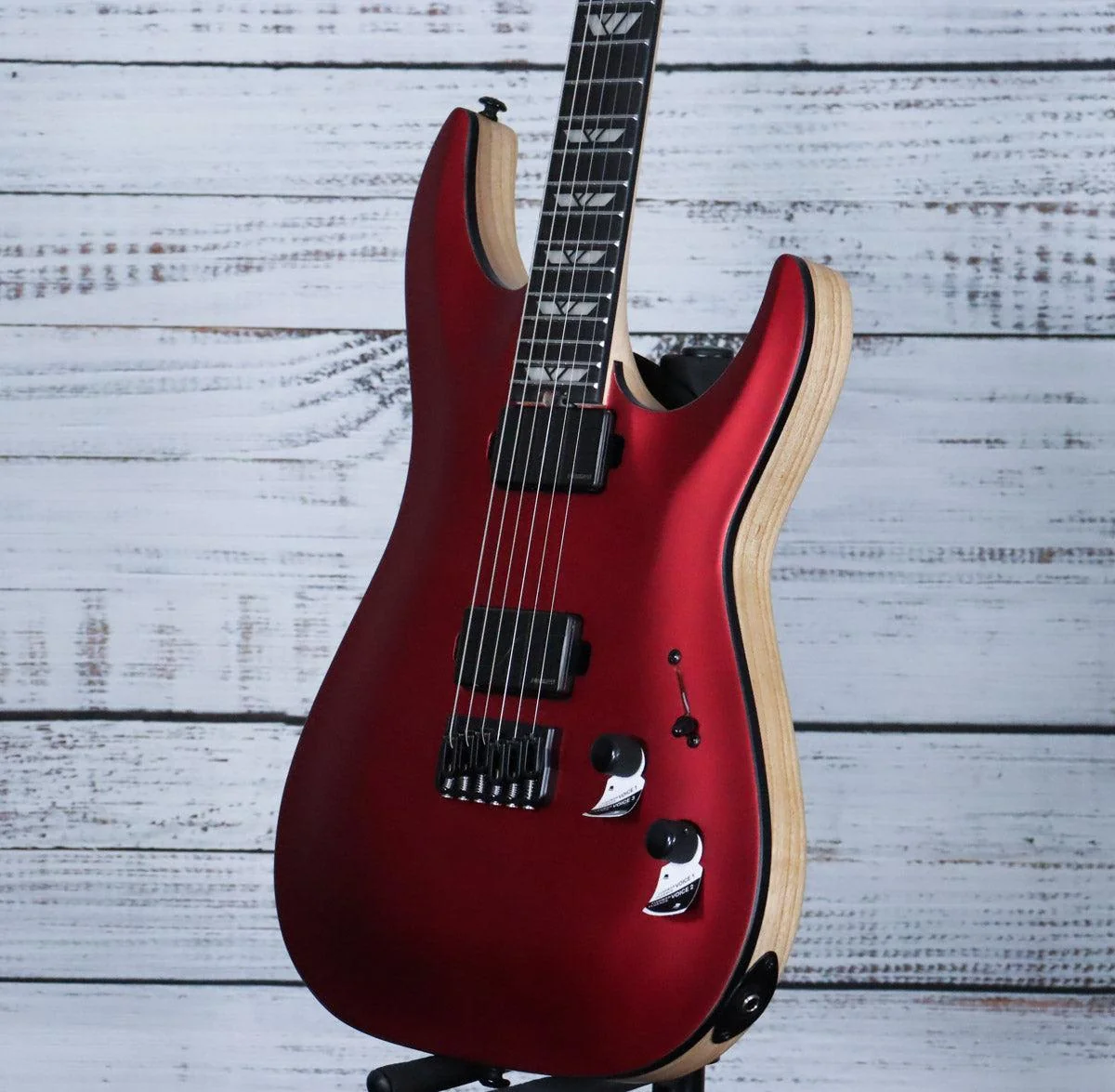*DEMO* Schecter C-1 SLS Custom | Racing Red - Image 5