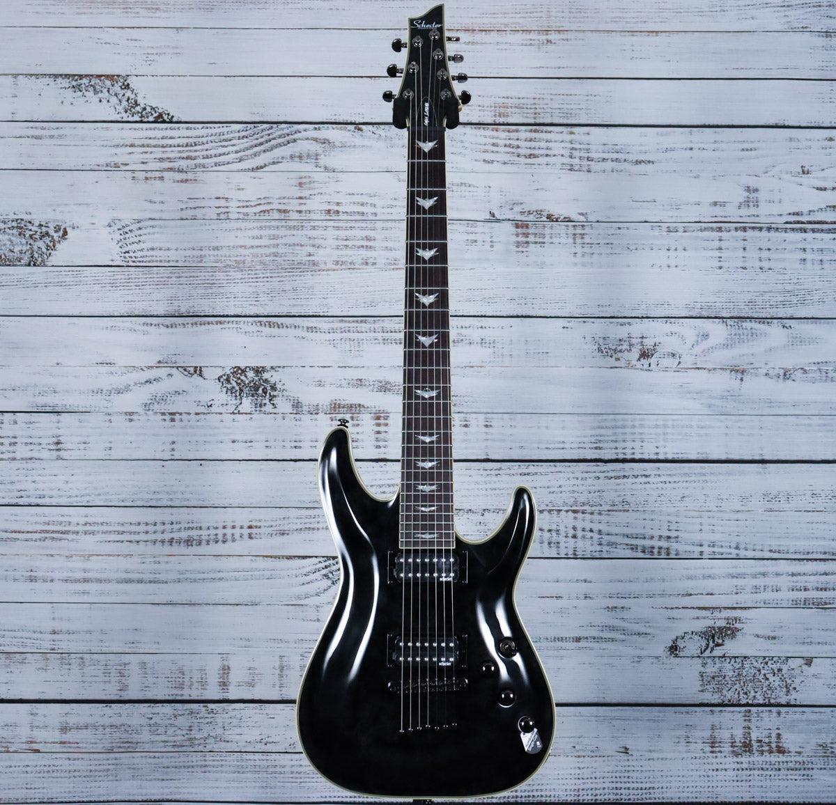 *DEMO* Schecter Omen Extreme-7 | See-Thru Black - Image 3