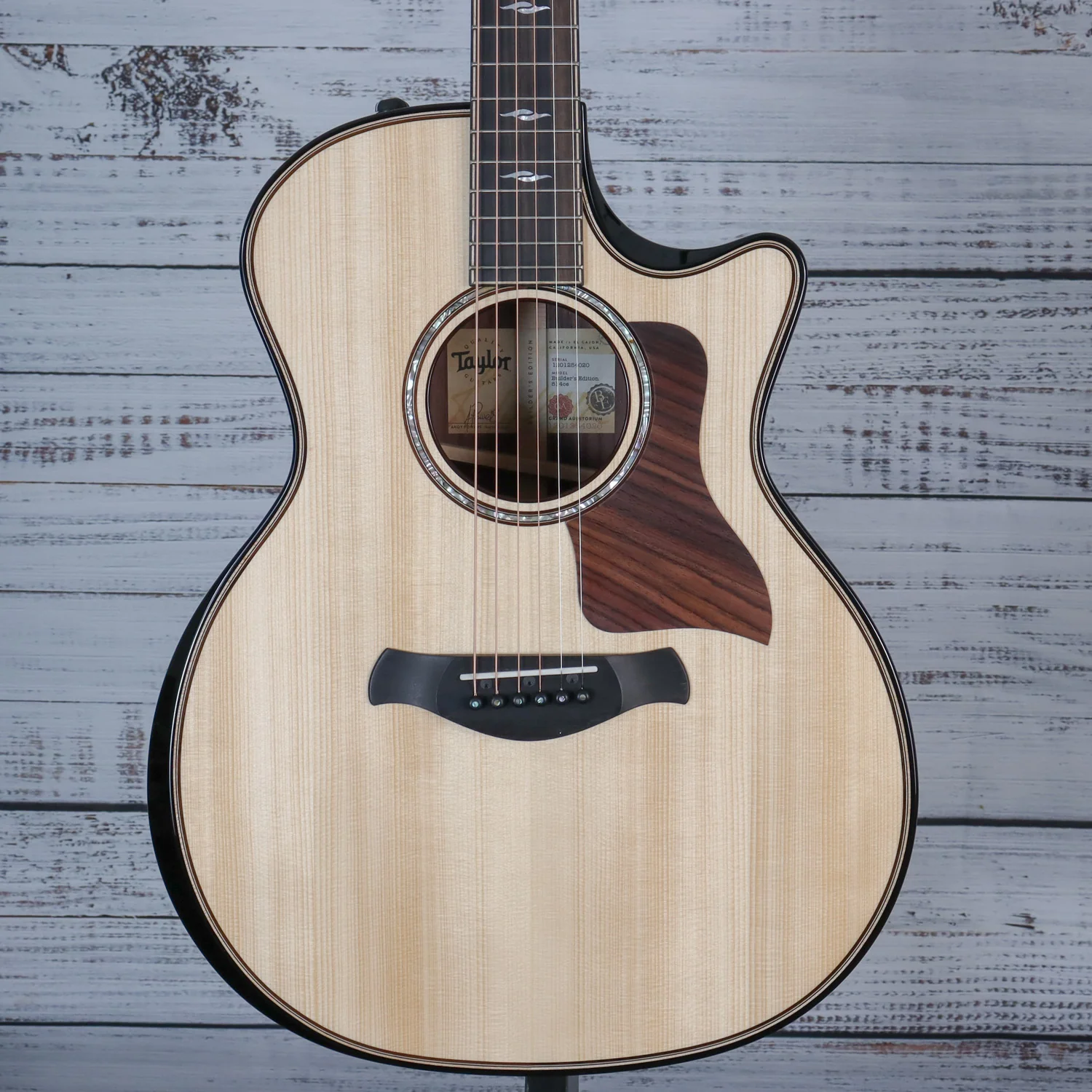 *DEMO* Taylor Builder's Edition 814ce Acoustic Guitar | Gloss