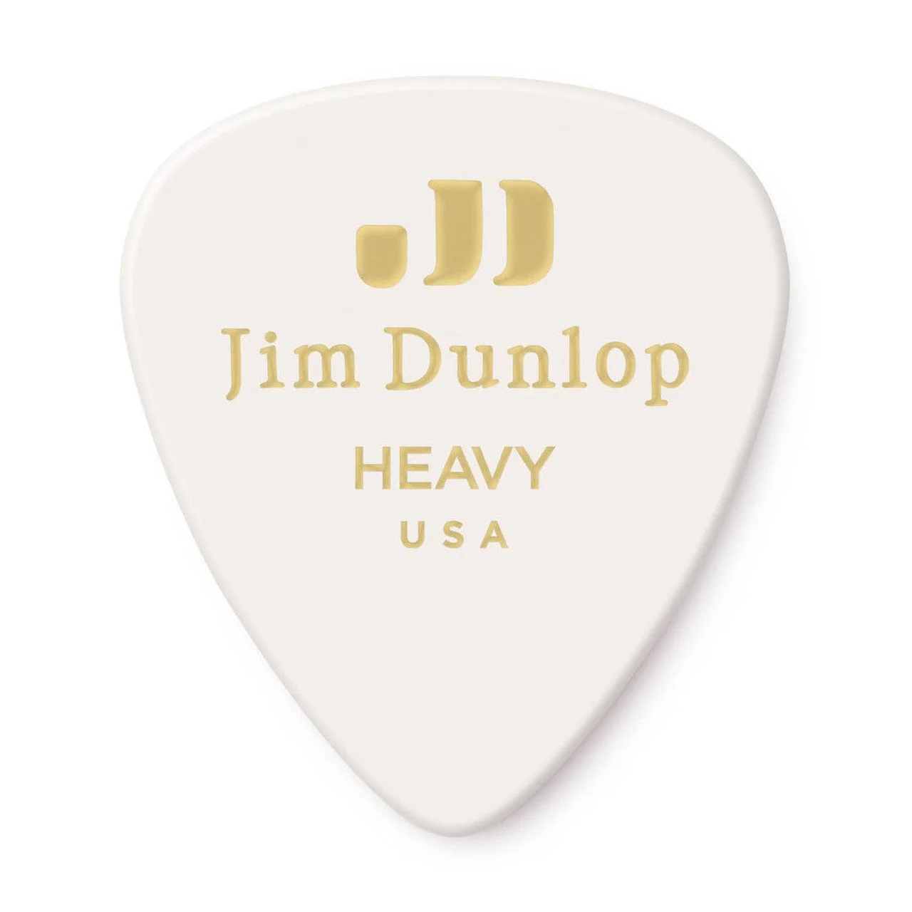 Dunlop Guitar Picks | Heavy | Celluloid White | 12 Pack