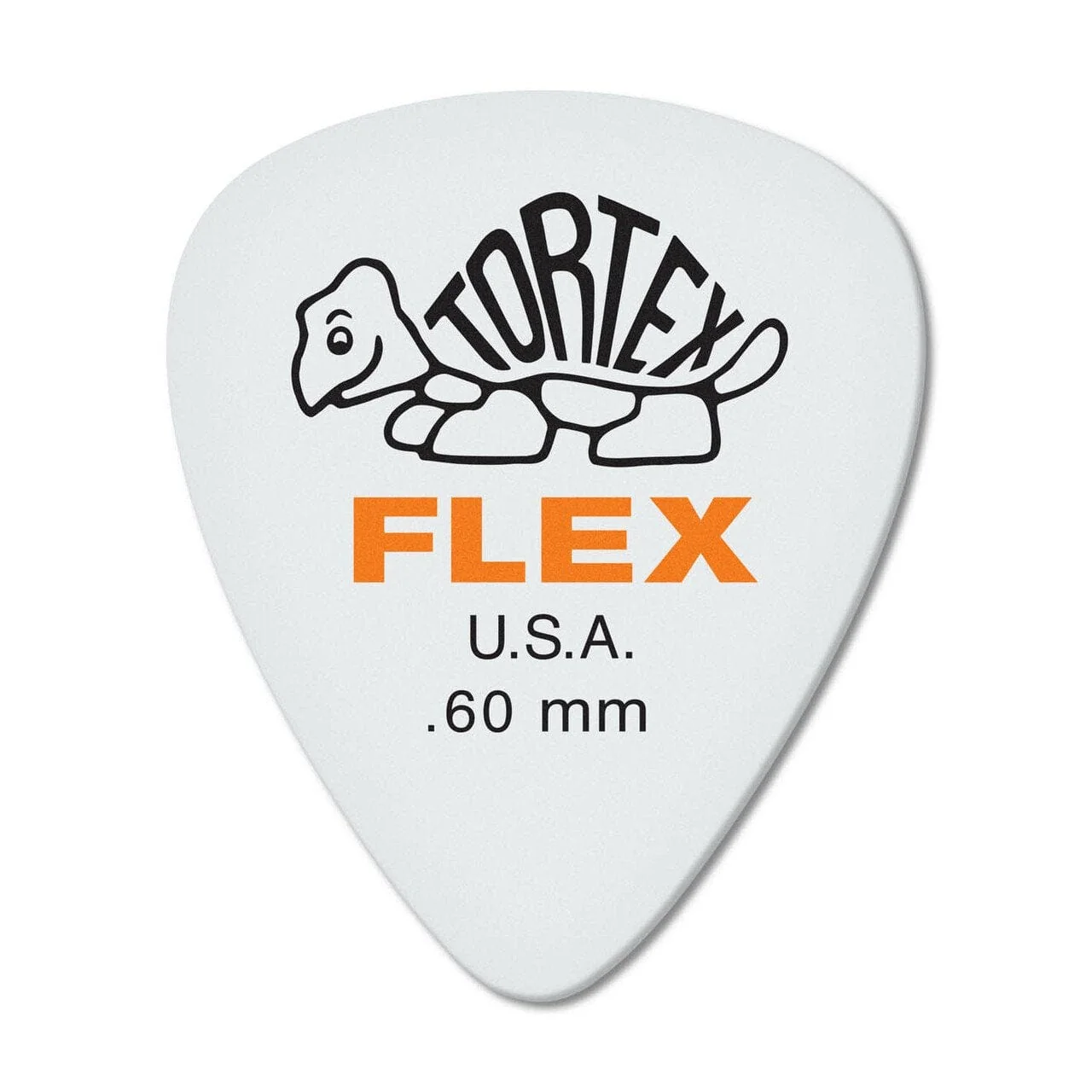Dunlop Tortex Standard Flex Guitar Pick | .60mm | 12 Pack