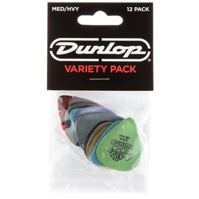 Dunlop Variety Pack Medium/Heavy Players | 12 Pack
