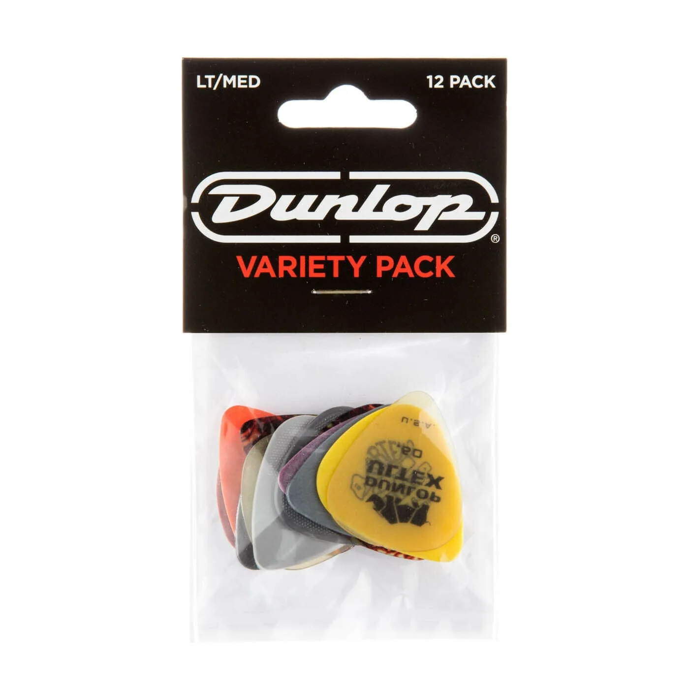 Dunlop Variety Pick Pack Light/Medium Gauge | 12pk