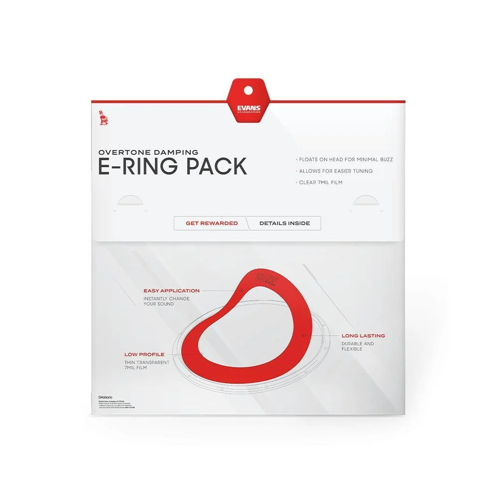 Evans E-RING Fusion Drum Ring Pack - Image 3