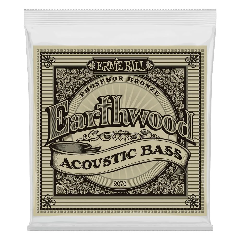 Ernie Ball Earthwood Phosphor Bronze Acoustic Bass Strings | 45-95