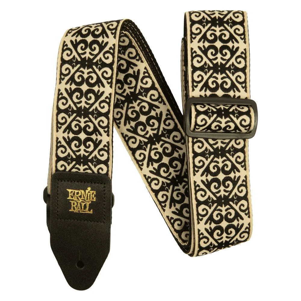 Ernie Ball Classic Jacquard Guitar Strap | Motebello Iron (2")