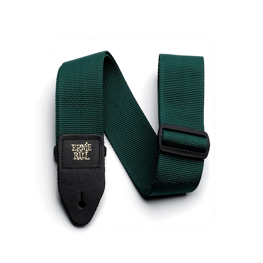 Ernie Ball Polypro Guitar Strap | Forest Green (2")