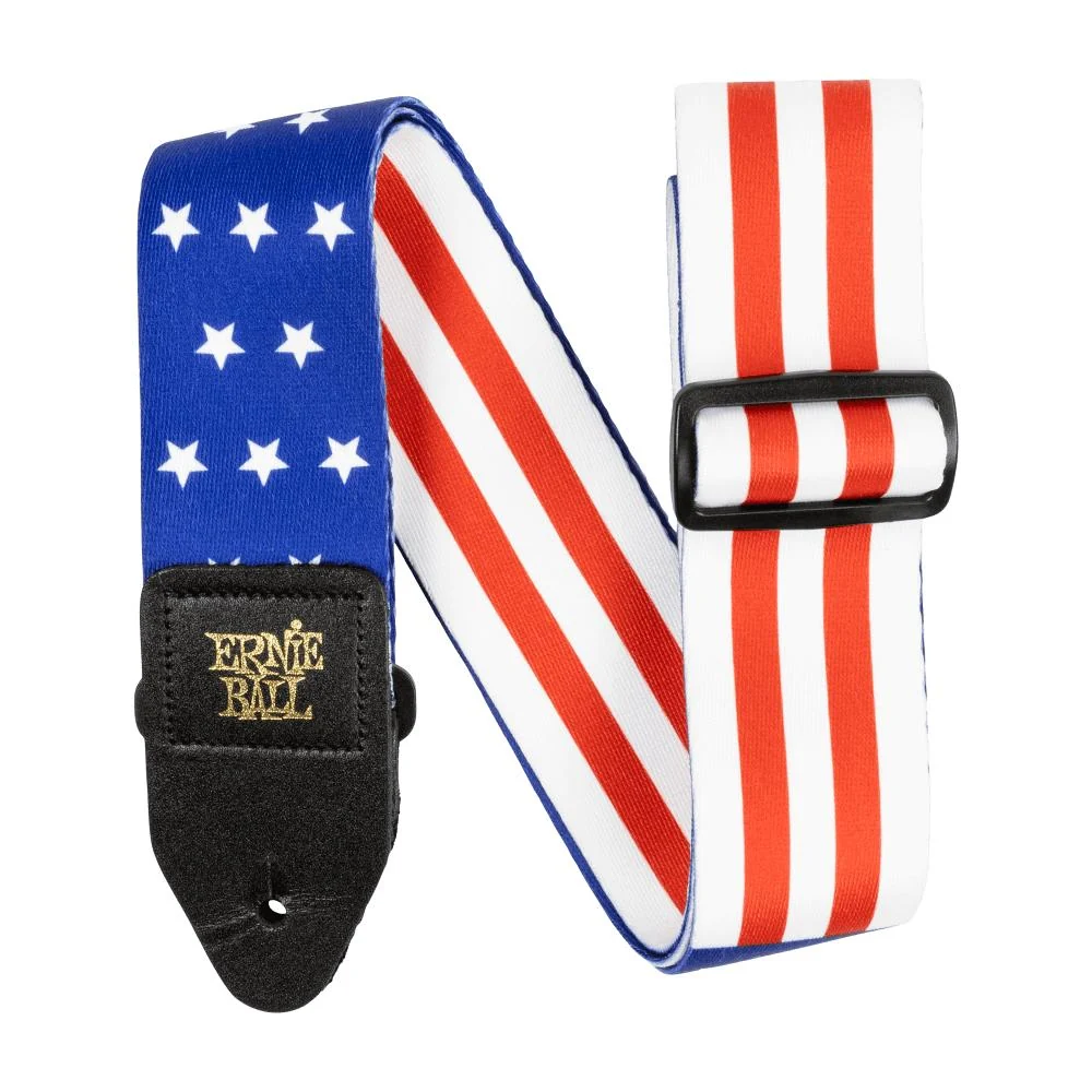 Ernie Ball Premium Guitar Strap | Stars & Stripes (2")