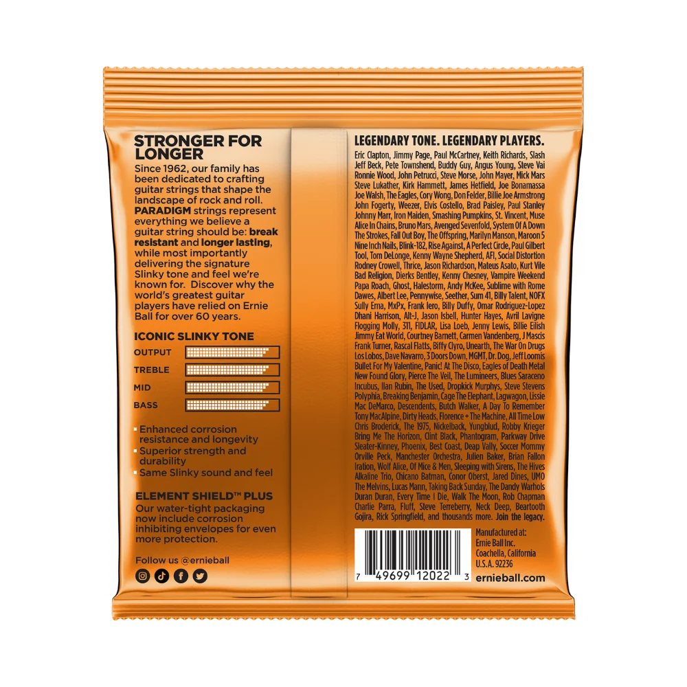 Ernie Ball Paradigm Electric Guitar Strings | 9-46 (Hybrid Slinky) - Image 2