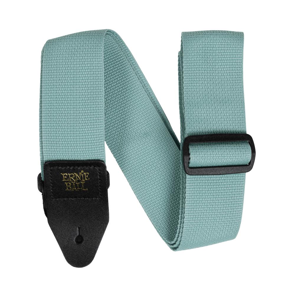Ernie Ball Polypro Guitar Strap Strap | Tidal Green (2")