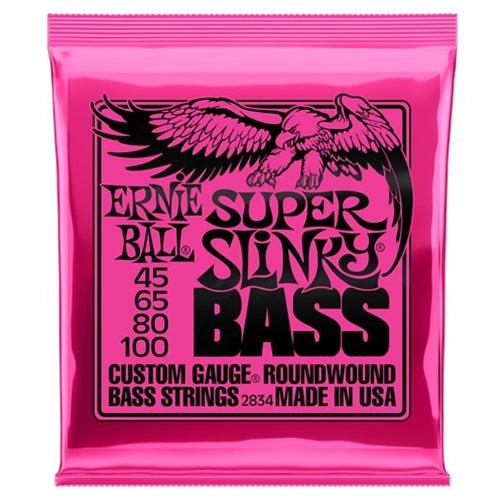Ernie Ball Slinky Series Bass Guitar Strings | Super Slinky