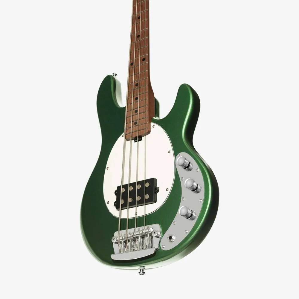 Sterling StingRay Short-Scale Bass Guitar | Charging Green