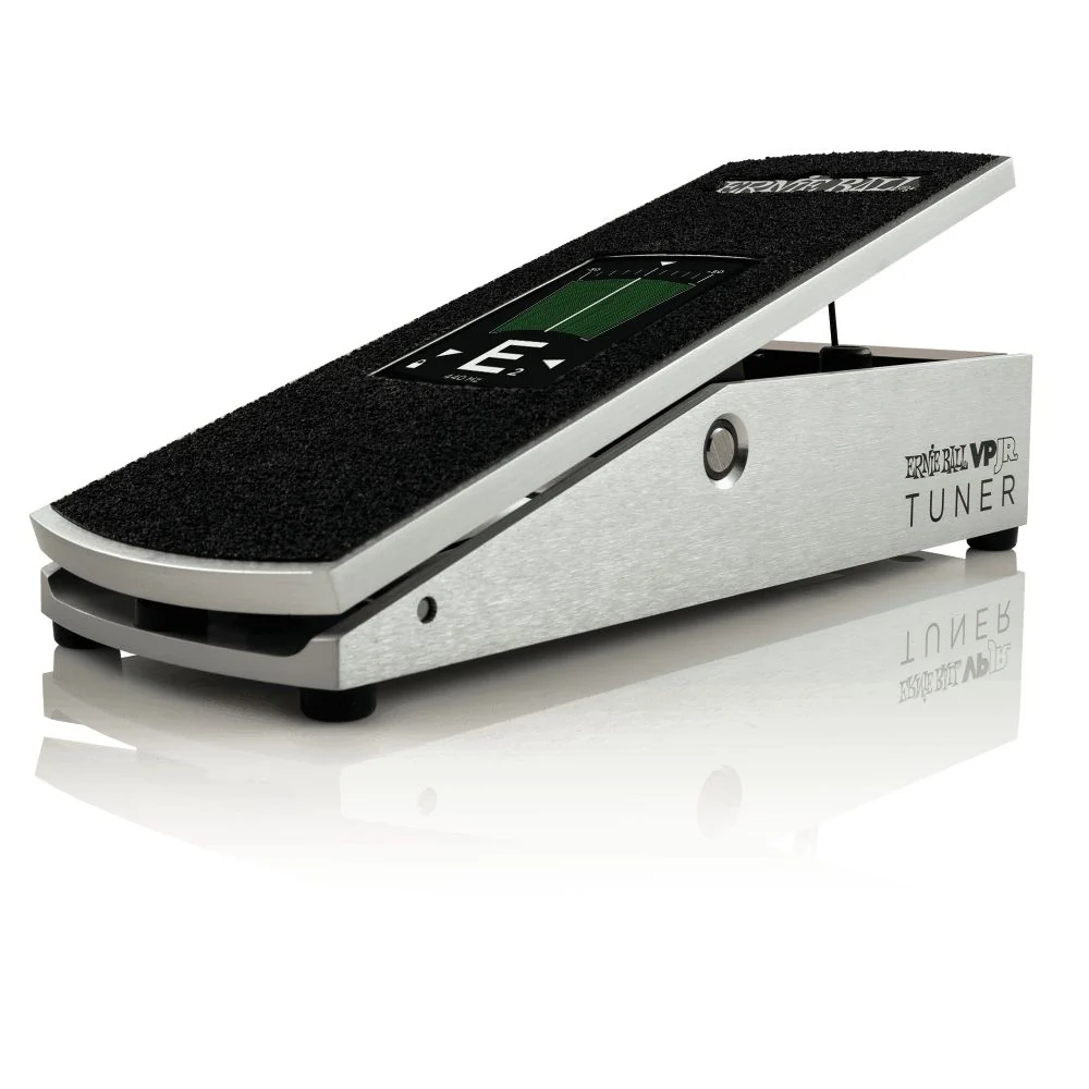 Ernie Ball Volume Pedal JR Tuner Pedal | Silver