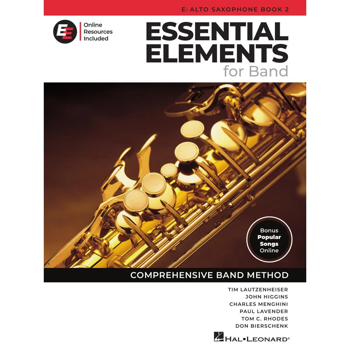 Essential Elements for Band | Eb Alto Sax | Book 2 (Online Resources)