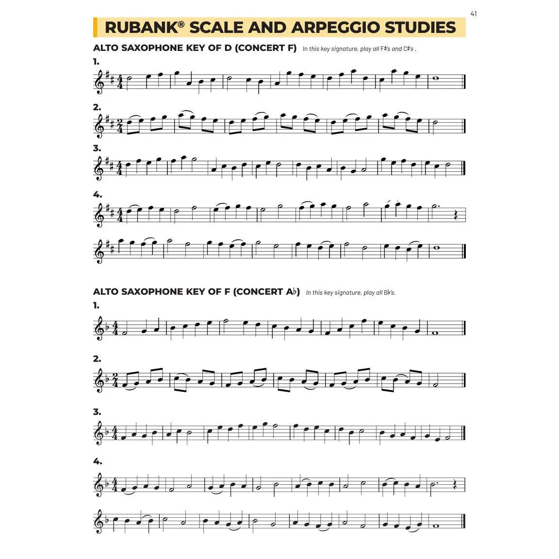 Essential Elements for Band | Eb Alto Sax Book 1 - Image 5